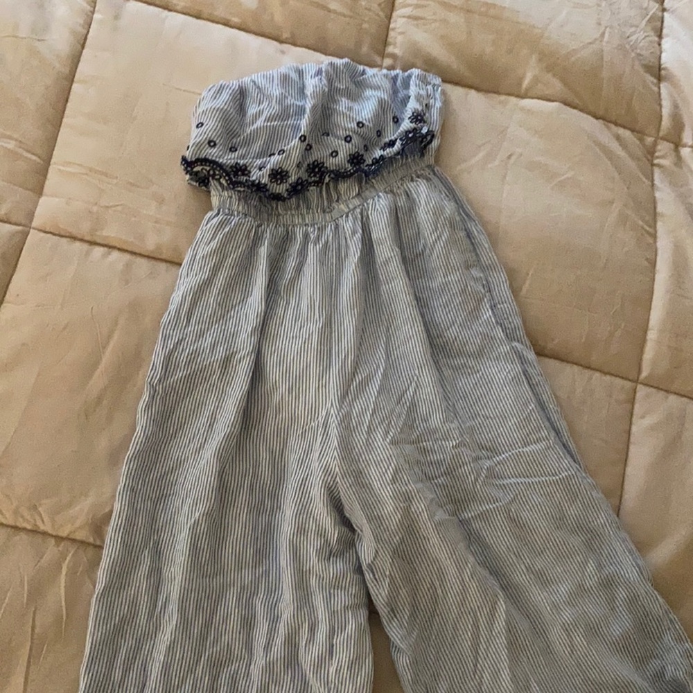 Jessica Simpson strapless jumpsuit